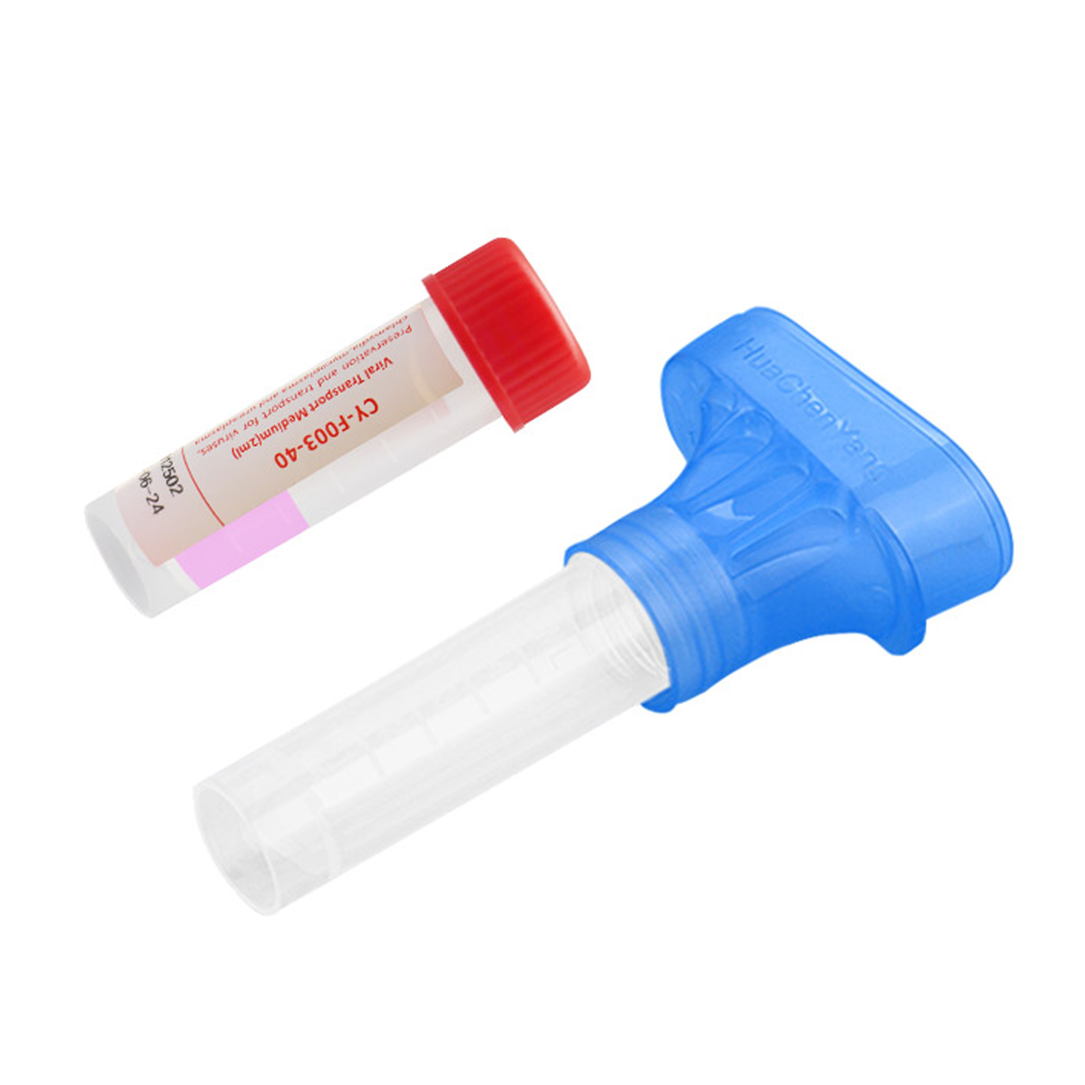 PCR-DNA-Tests Speichel-Kollektor-Probensammlung VTM-Sputum-Abtastrohr 5ml 10ml Covid 19
