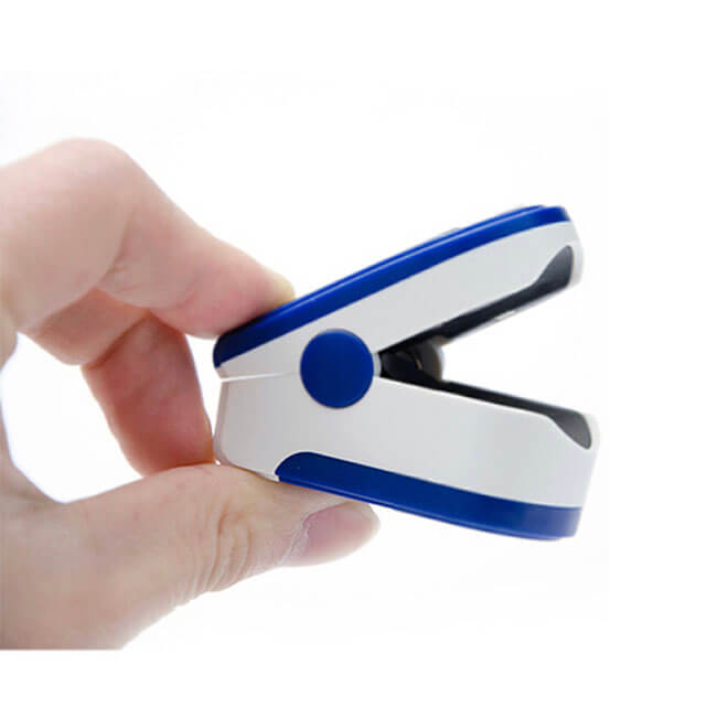 Tragbares Fingerspitzen-Impulsoximeter mit LED-Anzeigen